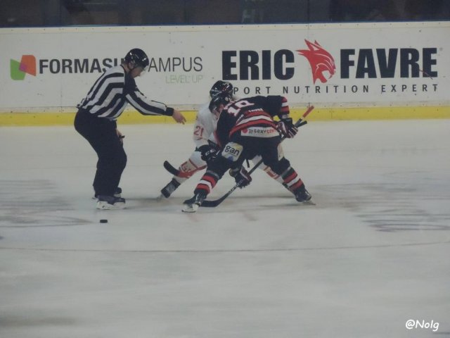 Photo hockey match Bordeaux - Epinal  le 03/10/2015