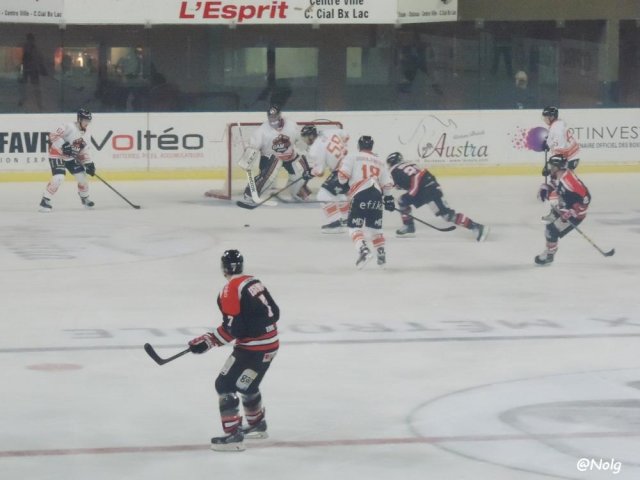 Photo hockey match Bordeaux - Epinal  le 03/10/2015