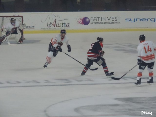 Photo hockey match Bordeaux - Epinal  le 03/10/2015