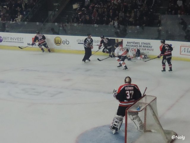 Photo hockey match Bordeaux - Epinal  le 03/10/2015