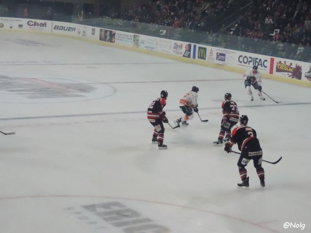 Photo hockey match Bordeaux - Epinal  le 03/10/2015