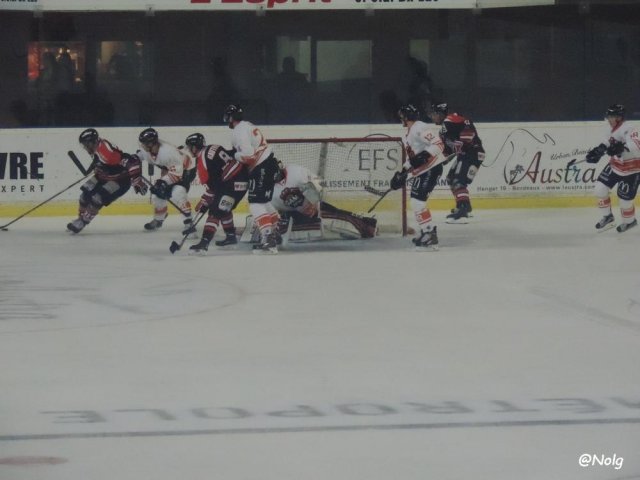 Photo hockey match Bordeaux - Epinal  le 03/10/2015