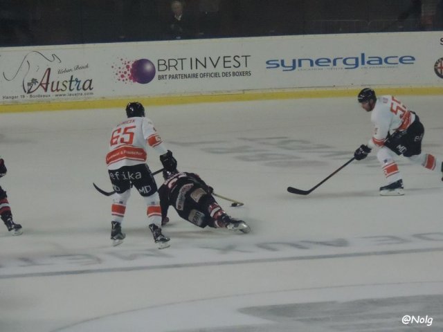 Photo hockey match Bordeaux - Epinal  le 03/10/2015