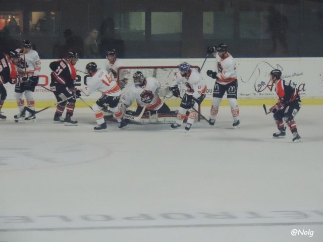 Photo hockey match Bordeaux - Epinal  le 03/10/2015