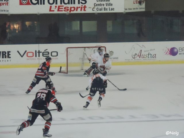 Photo hockey match Bordeaux - Epinal  le 03/10/2015