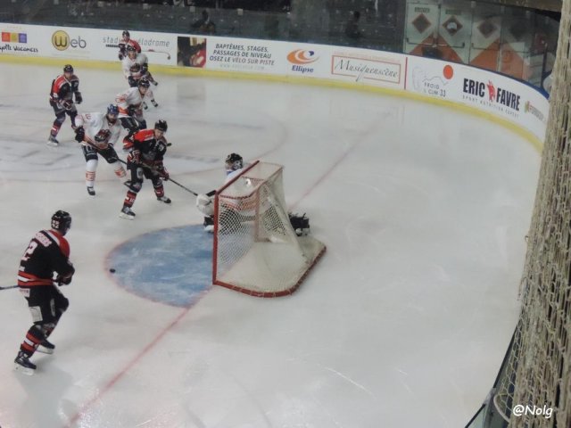 Photo hockey match Bordeaux - Epinal  le 03/10/2015