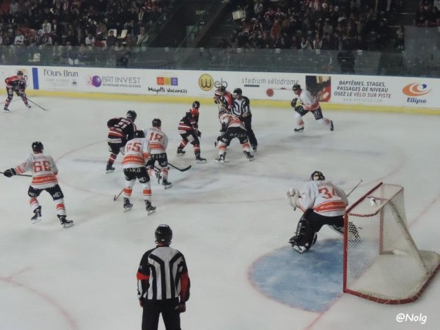 Photo hockey match Bordeaux - Epinal  le 03/10/2015