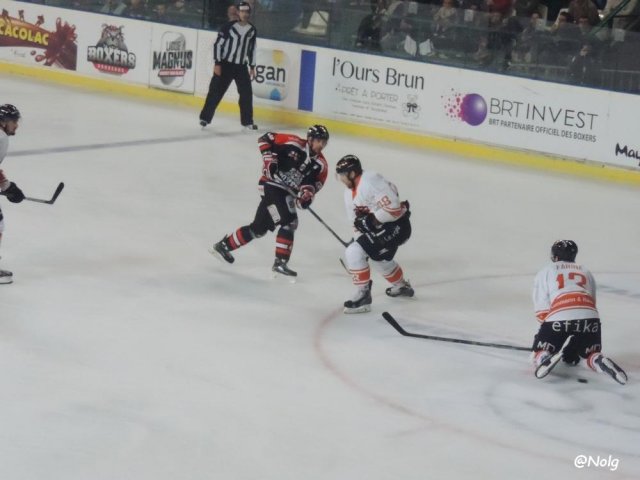 Photo hockey match Bordeaux - Epinal  le 03/10/2015
