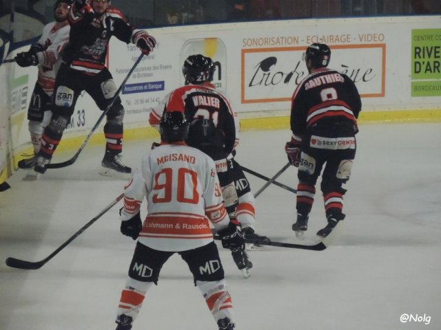 Photo hockey match Bordeaux - Epinal  le 03/10/2015