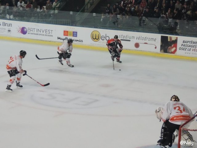 Photo hockey match Bordeaux - Epinal  le 03/10/2015