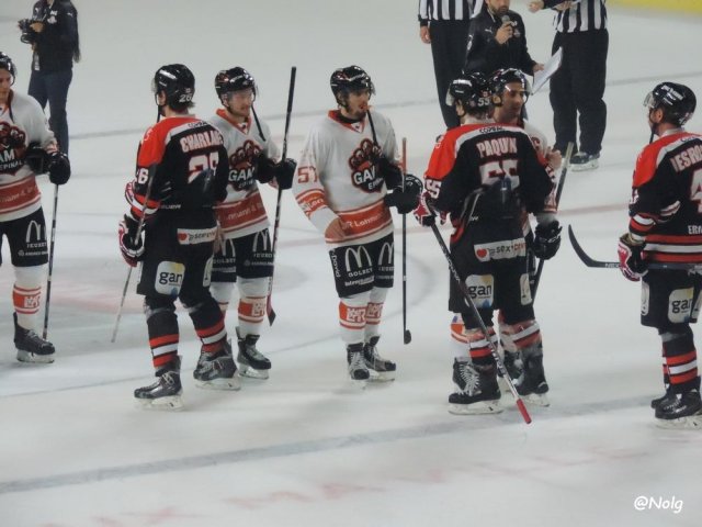 Photo hockey match Bordeaux - Epinal  le 03/10/2015