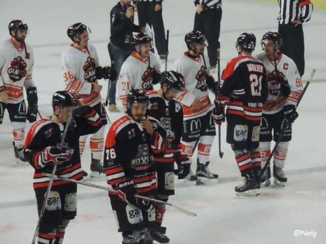 Photo hockey match Bordeaux - Epinal  le 03/10/2015