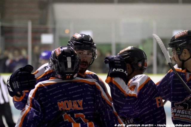 Photo hockey match Clermont-Ferrand - Paris (FV) le 03/10/2015