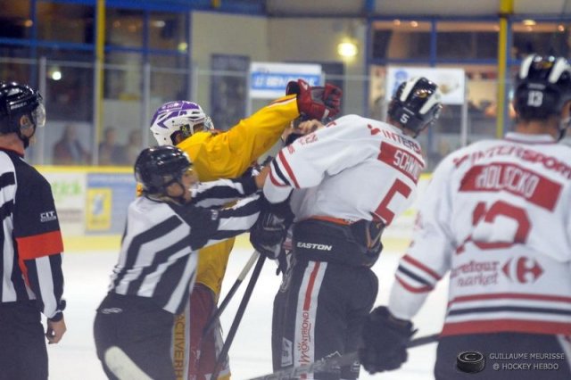 Photo hockey match Dijon  - Morzine-Avoriaz le 06/10/2015