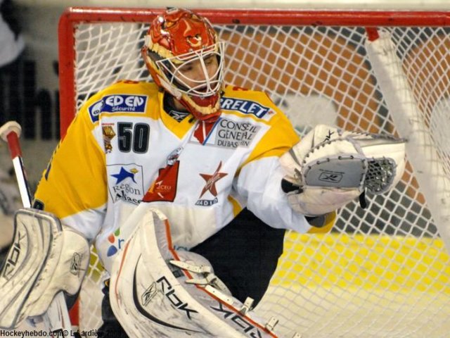 Photo hockey match Grenoble  - Strasbourg  le 13/01/2009