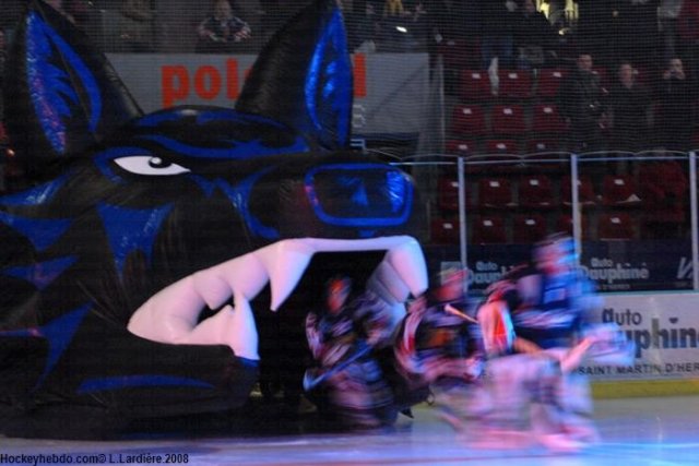 Photo hockey match Grenoble  - Strasbourg  le 13/01/2009