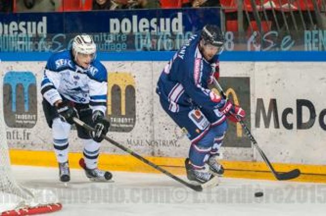 Photo hockey match Grenoble  - Gap  le 06/10/2015