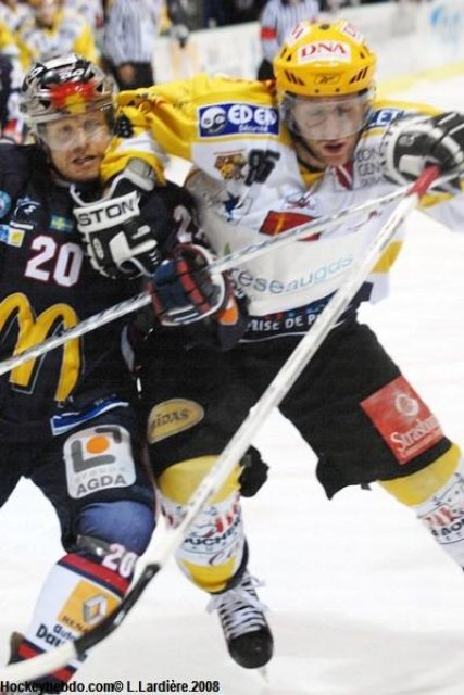 Photo hockey match Grenoble  - Strasbourg  le 13/01/2009