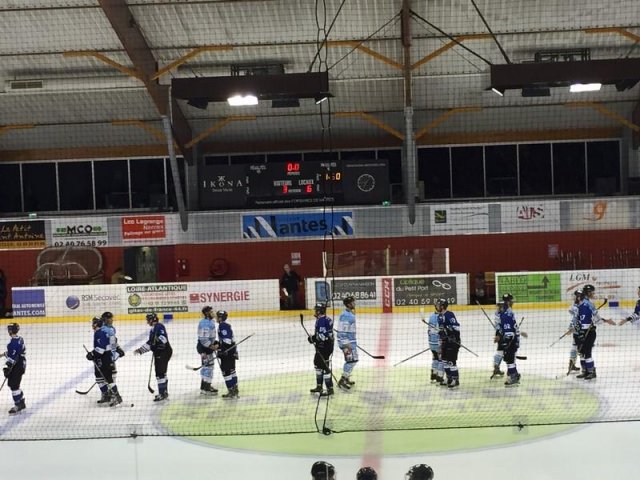 Photo hockey match Nantes - Tours  le 03/10/2015