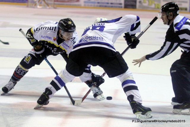 Photo hockey match Rouen - Gap  le 10/10/2015