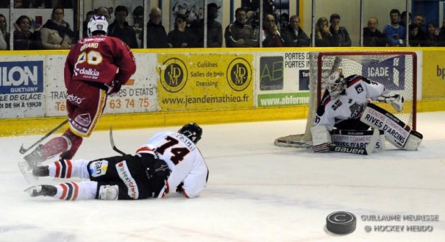 Photo hockey match Dijon  - Bordeaux le 10/10/2015