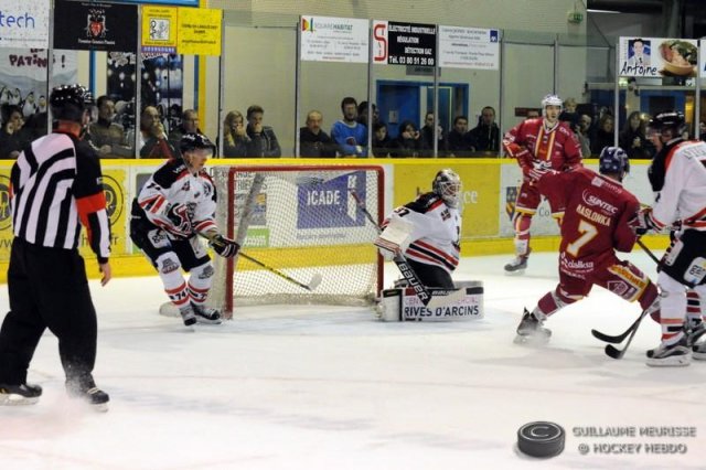 Photo hockey match Dijon  - Bordeaux le 10/10/2015