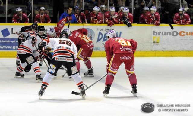 Photo hockey match Dijon  - Bordeaux le 10/10/2015
