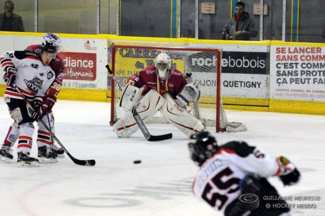 Photo hockey match Dijon  - Bordeaux le 10/10/2015