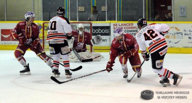 Photo hockey match Dijon  - Bordeaux le 10/10/2015