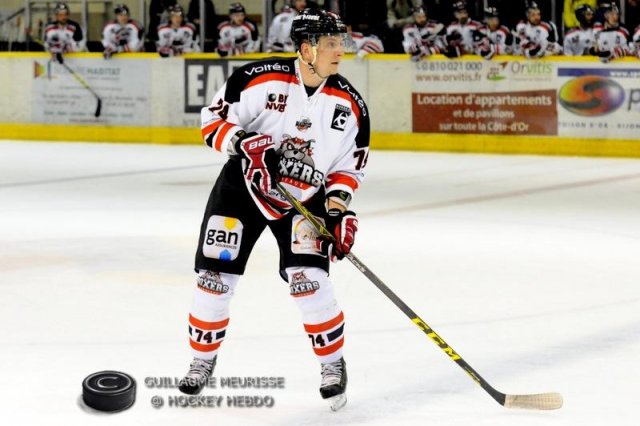 Photo hockey match Dijon  - Bordeaux le 10/10/2015
