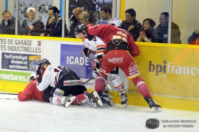 Photo hockey match Dijon  - Bordeaux le 10/10/2015