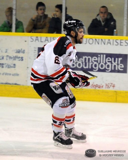 Photo hockey match Dijon  - Bordeaux le 10/10/2015