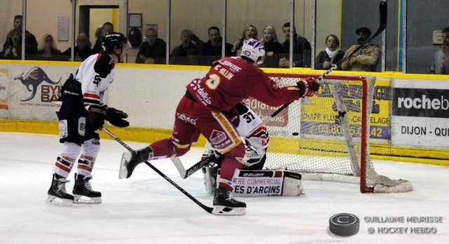 Photo hockey match Dijon  - Bordeaux le 10/10/2015