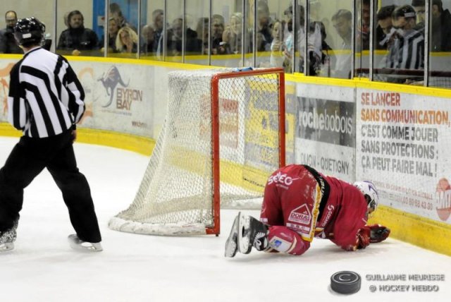 Photo hockey match Dijon  - Bordeaux le 10/10/2015