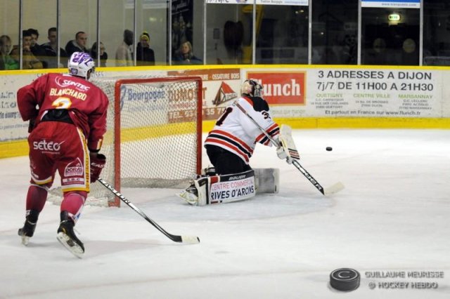 Photo hockey match Dijon  - Bordeaux le 10/10/2015