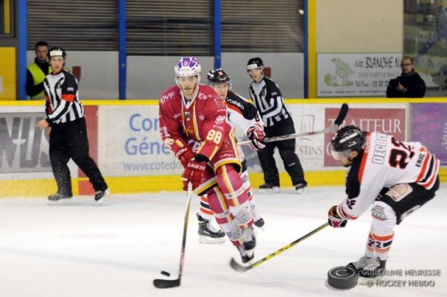 Photo hockey match Dijon  - Bordeaux le 10/10/2015