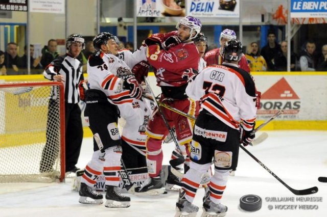 Photo hockey match Dijon  - Bordeaux le 10/10/2015