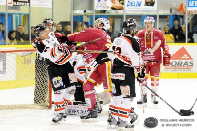 Photo hockey match Dijon  - Bordeaux le 10/10/2015