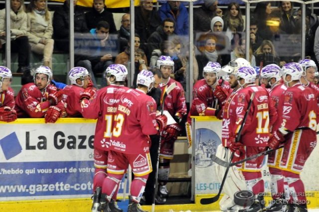 Photo hockey match Dijon  - Bordeaux le 10/10/2015