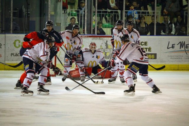 Photo hockey match Angers  - Grenoble  le 10/10/2015