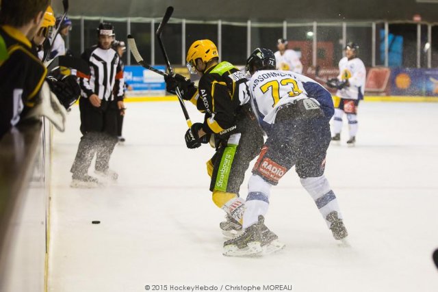 Photo hockey match Strasbourg  - Chamonix  le 10/10/2015
