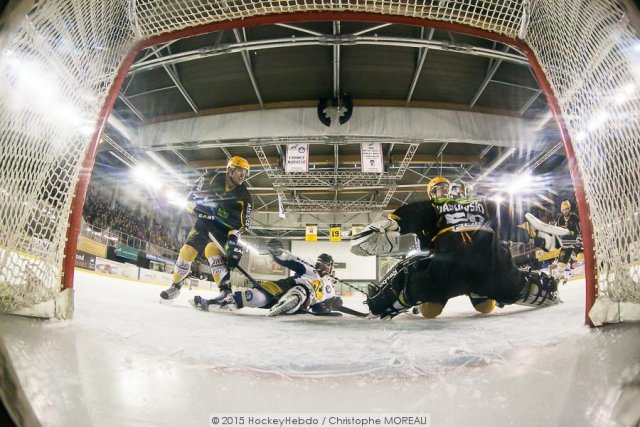 Photo hockey match Strasbourg  - Chamonix  le 10/10/2015