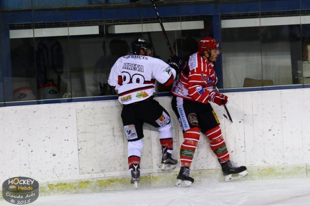 Photo hockey match Mont-Blanc - Briançon  le 13/10/2015