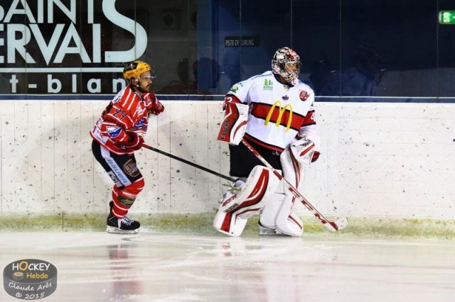 Photo hockey match Mont-Blanc - Briançon  le 13/10/2015