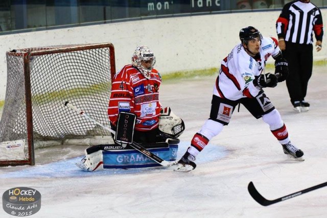 Photo hockey match Mont-Blanc - Briançon  le 13/10/2015