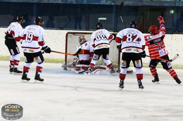 Photo hockey match Mont-Blanc - Briançon  le 13/10/2015
