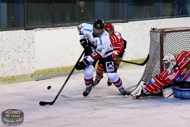 Photo hockey match Mont-Blanc - Briançon  le 13/10/2015