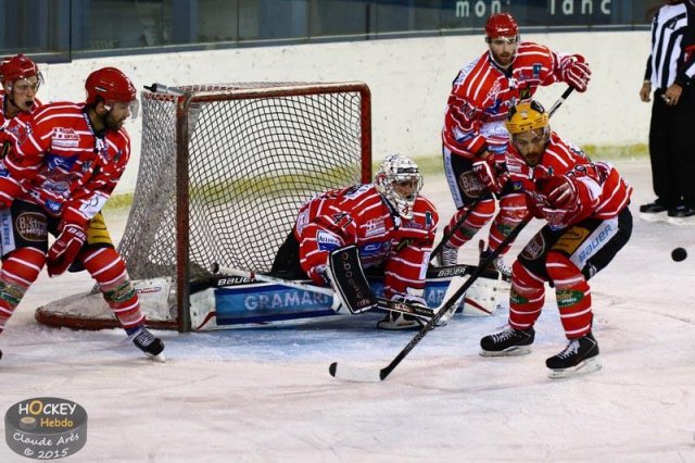 Photo hockey match Mont-Blanc - Briançon  le 13/10/2015