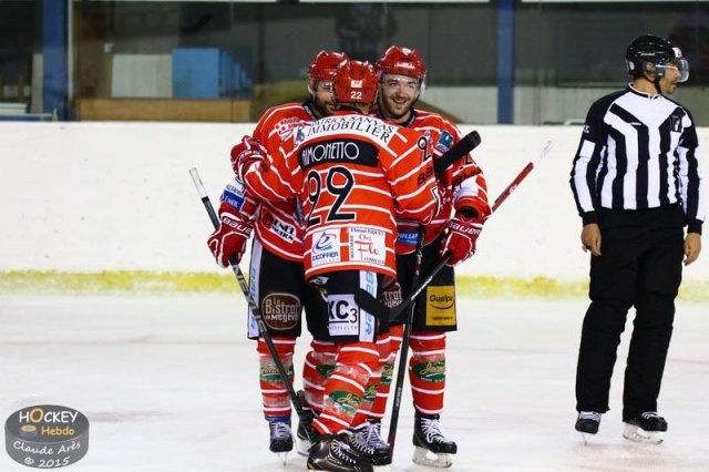 Photo hockey match Mont-Blanc - Briançon  le 13/10/2015
