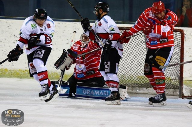 Photo hockey match Mont-Blanc - Briançon  le 13/10/2015